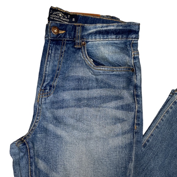 Lucky brand 🍀 light blue denim wash women’s size 20 - Picture 3 of 8